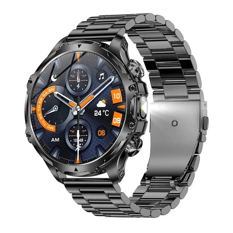Ceas inteligent AK75 Bluetooth cu ecran mare de 1.85 inchi - Venduqo