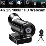 Webcam 4K Full HD 1080P cu Microfon pentru Streaming Live - Venduqo