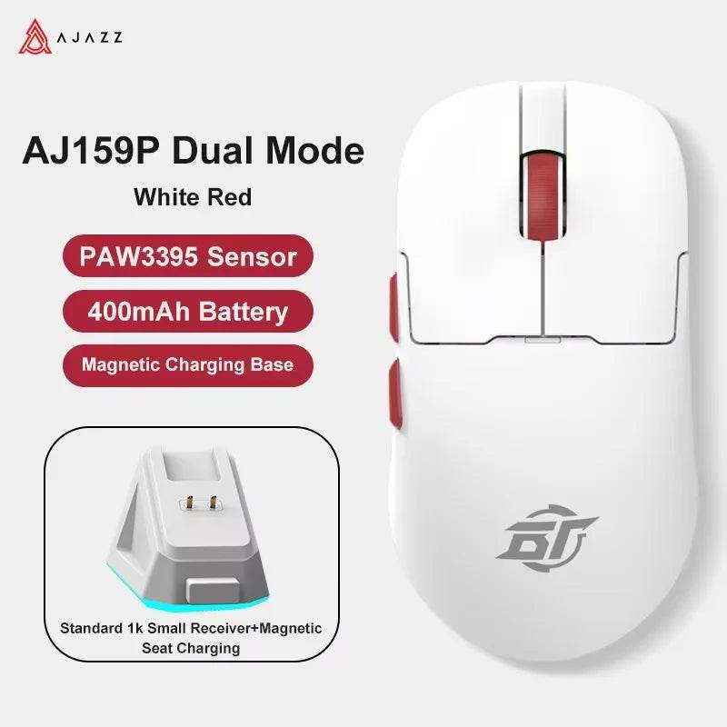 AJAZZ AJ159 APEX Mouse Gamer Wireless cu RGB și Încărcare Magnetică - Venduqo