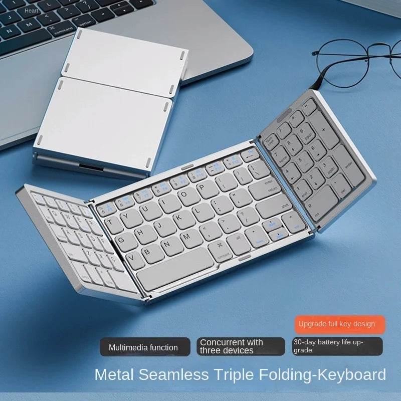 Set Tastatură Portabilă Wireless cu Touchpad pentru Mobil și Tabletă - Venduqo