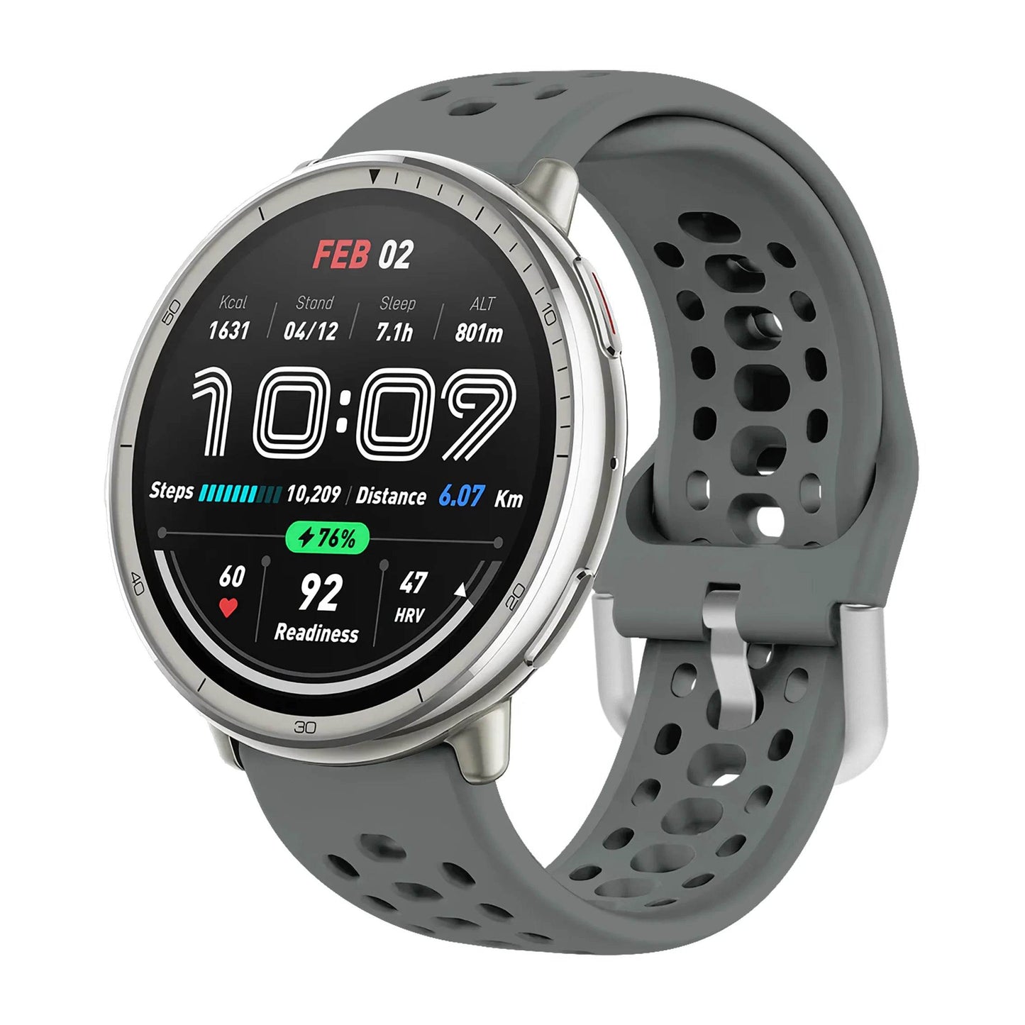 Brățară din Silicon pentru Amazfit Active 2 - Brățară Sport Breathing - Venduqo