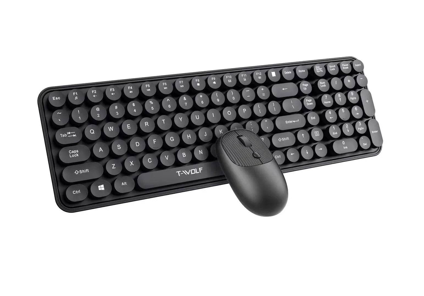Set Tastatură și Mouse Wireless TF350 USB - Venduqo