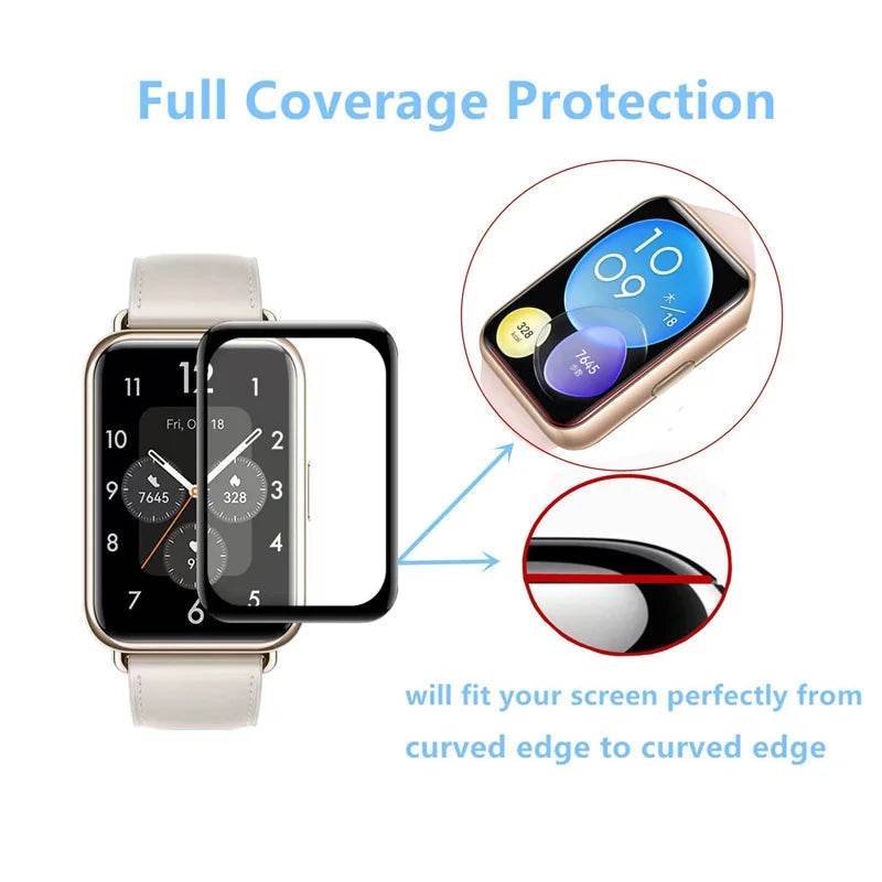 Protector Ecran Soft pentru Huawei Watch Fit 2 - Film HD 9D - Venduqo