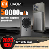 Bancă de alimentare wireless magnetică Xiaomi 50000mAh - Venduqo