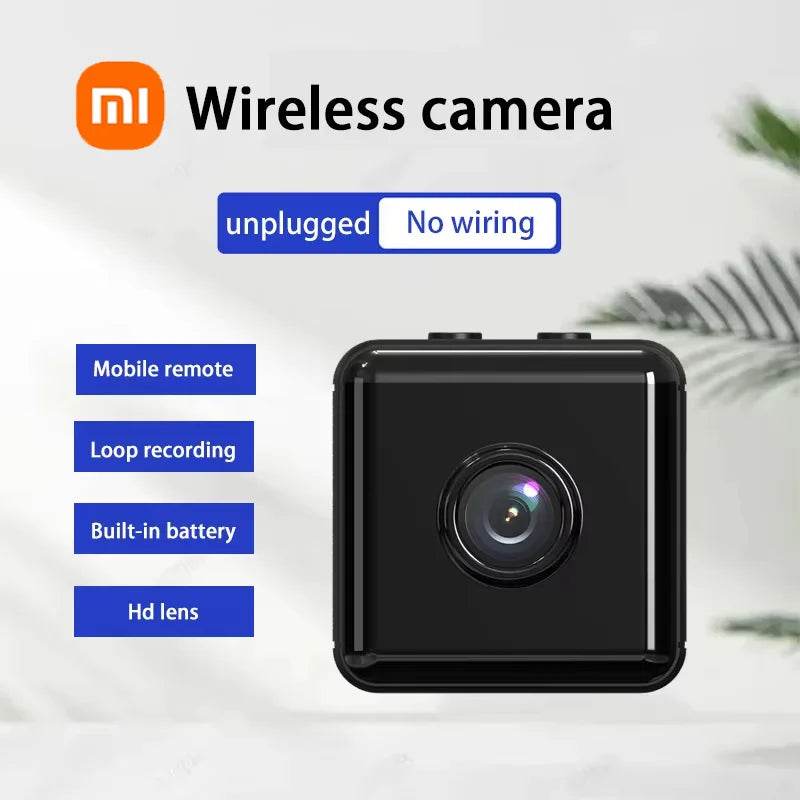 Camera Mini Wireless Xiaomi 1080p cu Viziune de Noapte - Venduqo