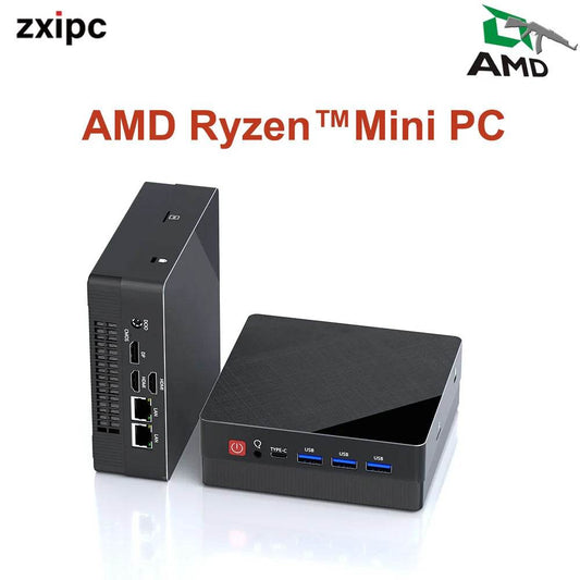 Mini PC ZXIPC AMD Ryzen 7 4800H - Ultimate Performance for Gaming & Office