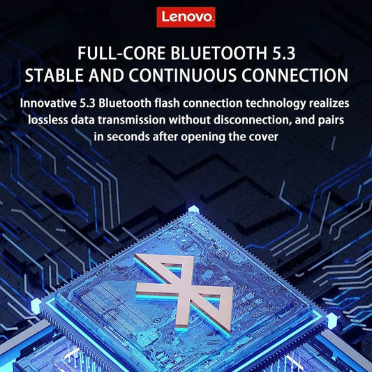 Căști Lenovo XT80 Bluetooth 5.3 - HiFi Stereo Sport - Venduqo