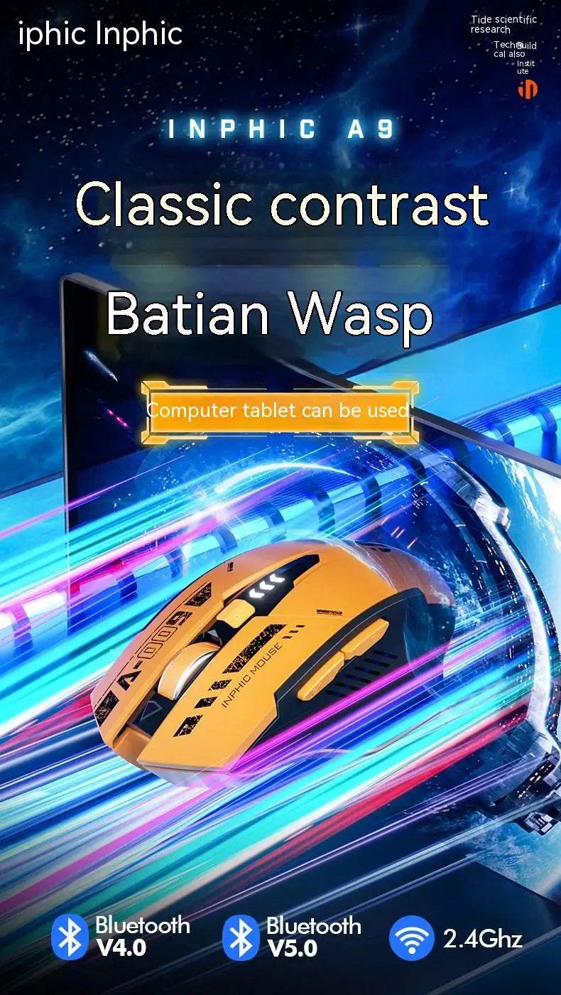 Mouse Bluetooth Inphic A9 2.4G Silent pentru Gaming - Venduqo