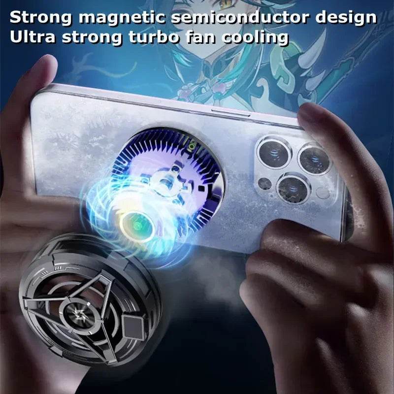 Cooler Magnetic SL17 pentru Telefon - 2 în 1, Ventilator de Gaming - Venduqo