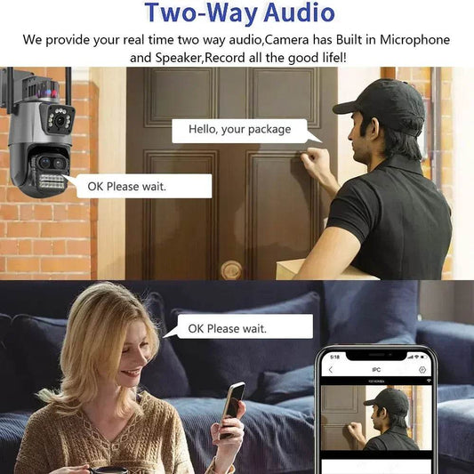 Sistem de supraveghere CCTV wireless cu 8CH 9MP Dual Lens - Venduqo