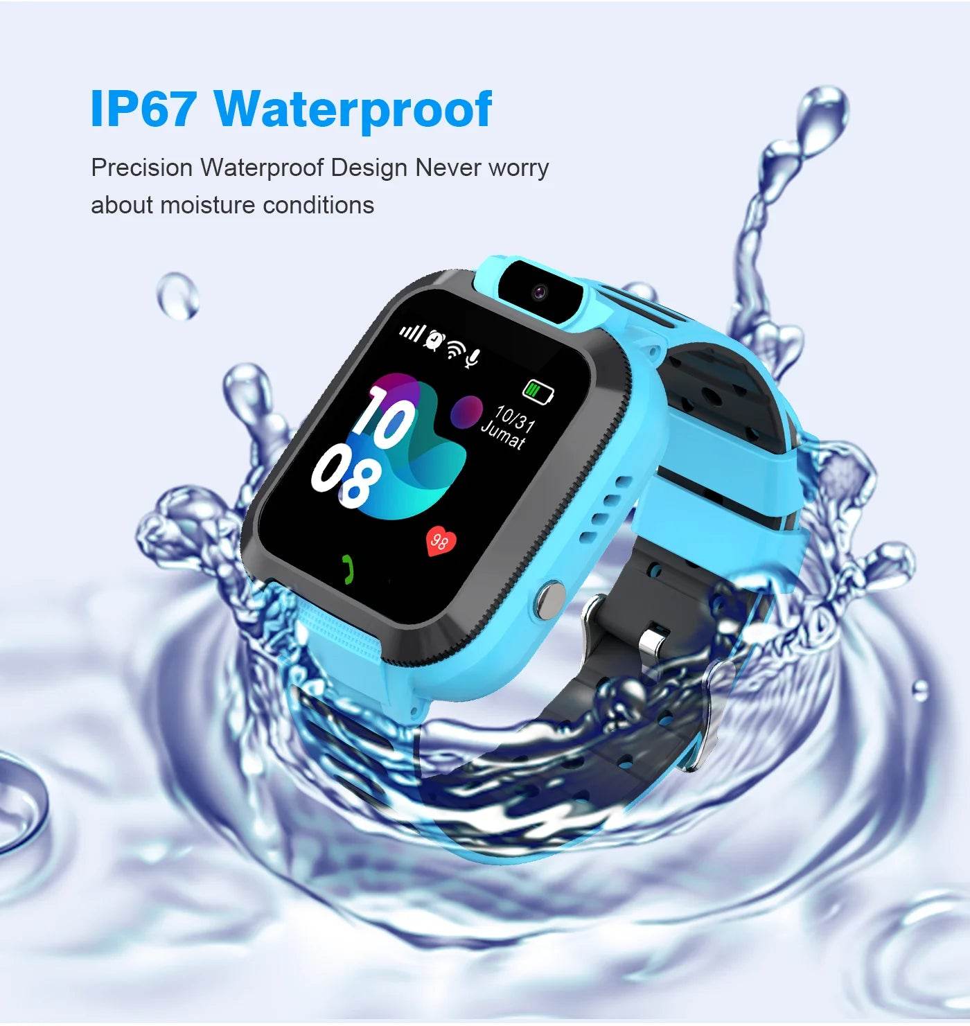 Ceas De Telefon Inteligent Pentru Copii Q16 - Waterproof 2G - Venduqo