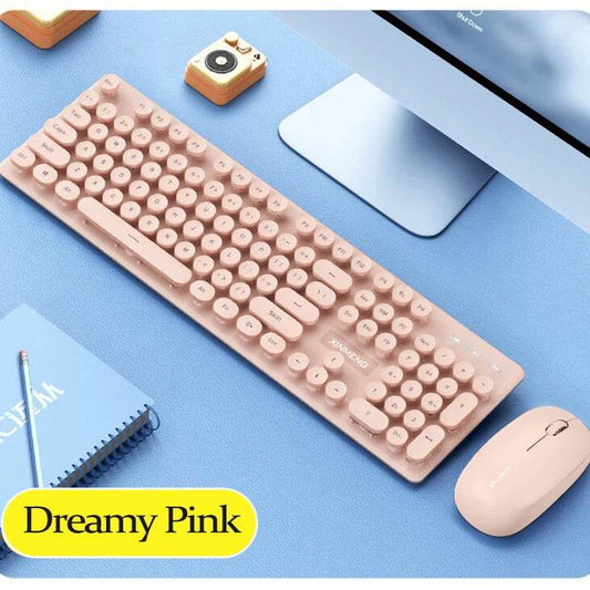 Set Tastatură și Mouse Wireless UTHAI N520 2.4G - Venduqo