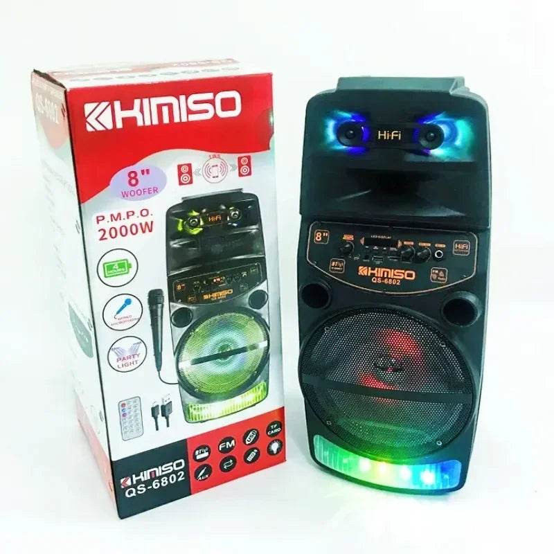 Box Portabil Audio Bluetooth 2000W cu Subwoofer și Microfon - Venduqo