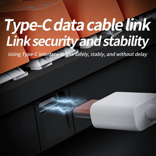 Tastatură Mecanică USB Mini Gaming 61 Taste - Venduqo