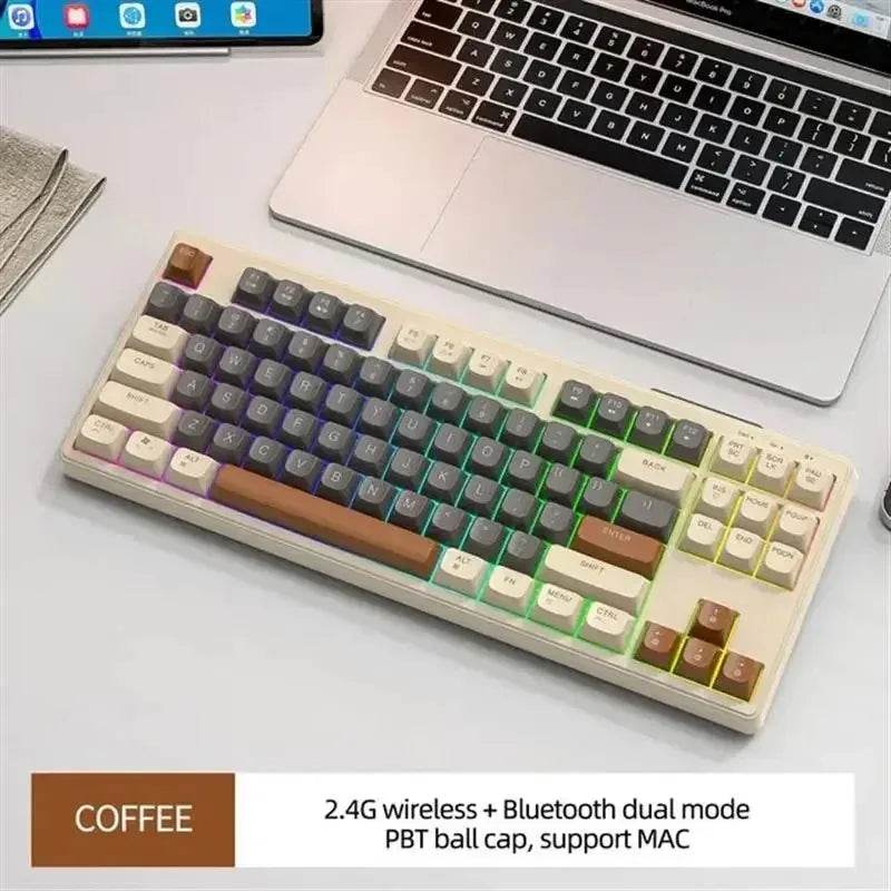 M87 Tastatură Wireless cu 87 Taste, Bluetooth și RGB - Venduqo