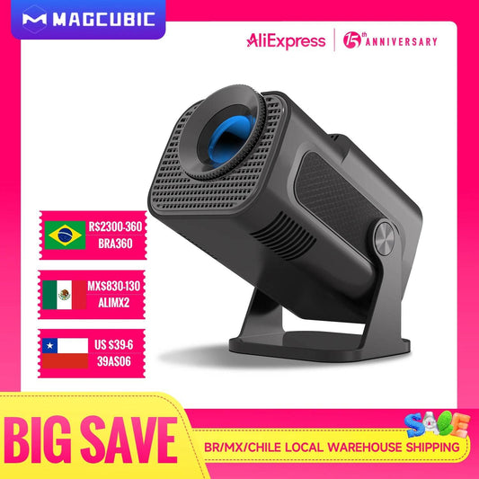 Mini Magcubic HY320 720P Projector with Android 11