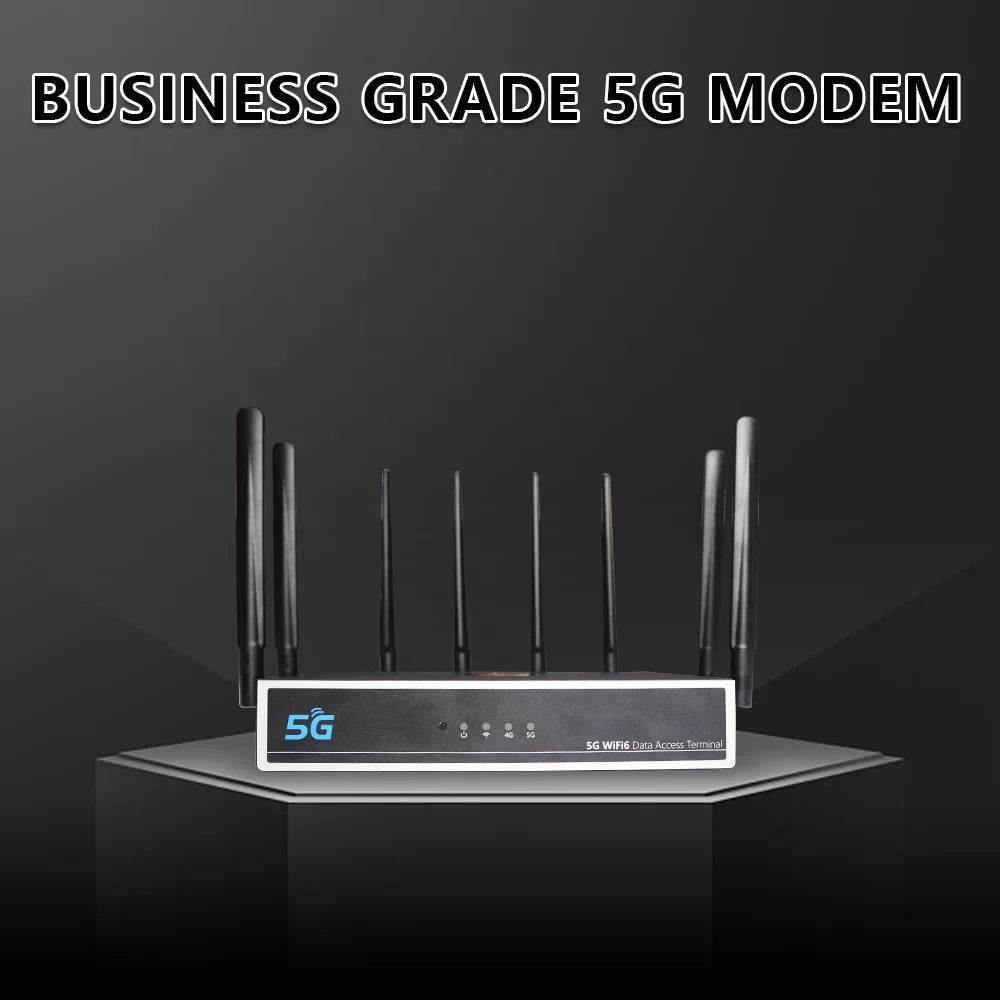 Router OPTFOCUS 5G NR SA NSA cu Modem SIM și WiFi 6 - Venduqo