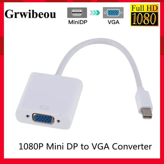 Mini DP Thunderbolt to VGA Adapter - 1080p Connectivity