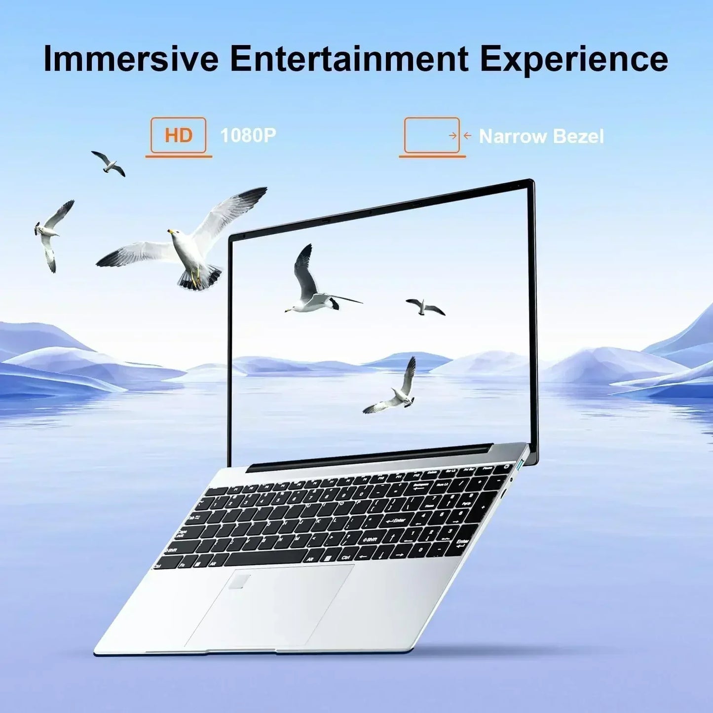 15.6" Portable Laptop - 32GB RAM, 2TB SSD, Windows 11