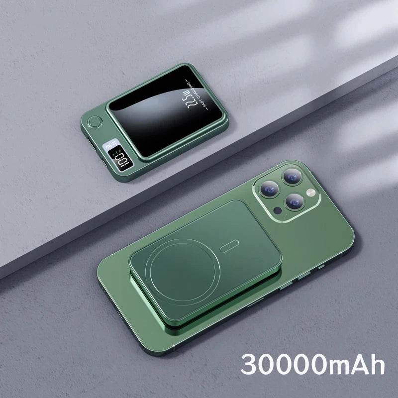 Bancă de alimentare wireless rapidă portabilă 50000mAh pentru iPhone 12/13/14 Pro Max - Venduqo