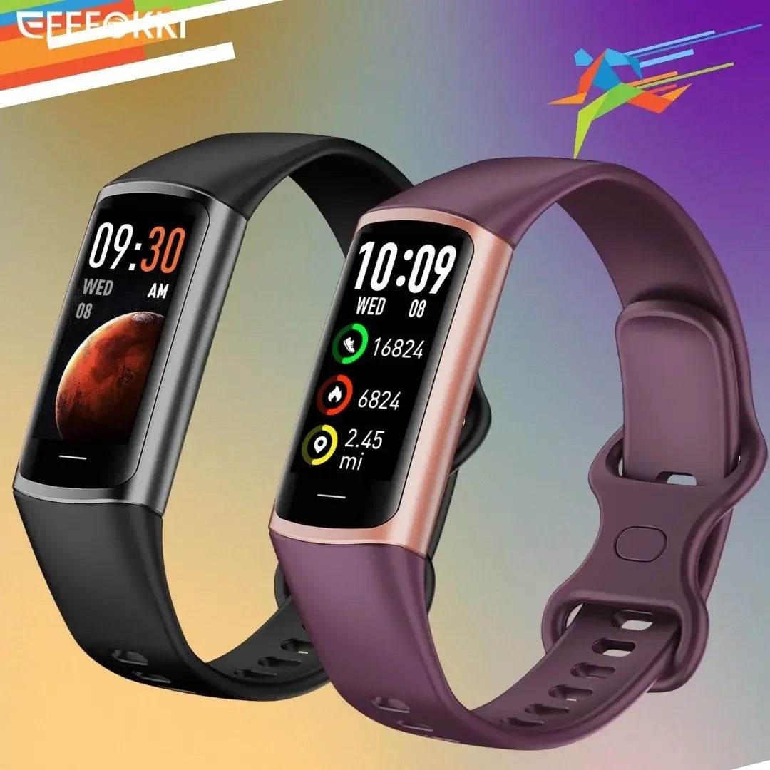 Brățară Fitness Waterproof pentru Înot cu Monitorizare a Temperaturii Corpului - Venduqo