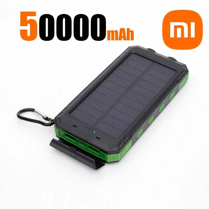Power Bank Solar Xiaomi 200000mAh cu Lampa LED - Venduqo