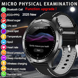 Smart ECG+PPG Health Monitoring Watch 2025