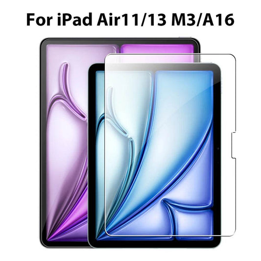 Tempered Glass Screen Protector for iPad Air 11 13 M3 2025