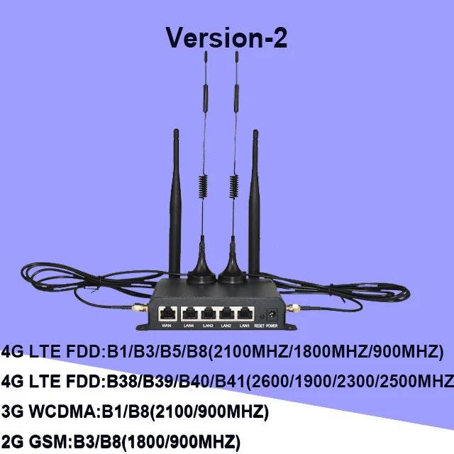 Router 4G LTE KuWFi cu WiFi 2.4G CAT4, 300Mbps - Venduqo