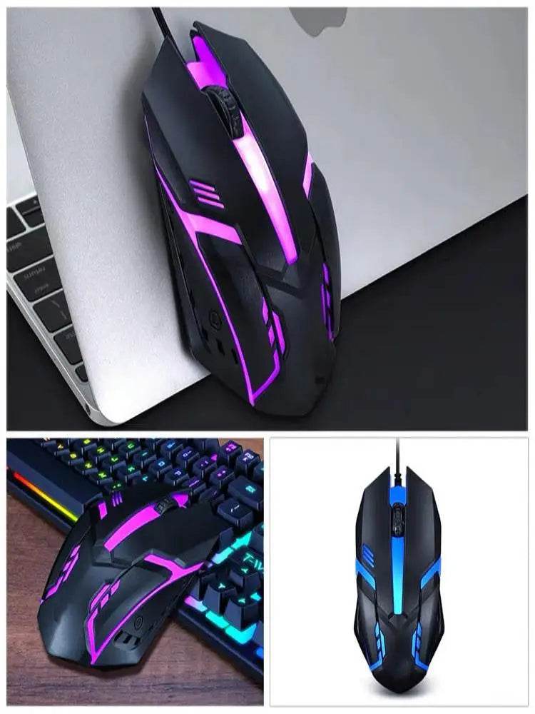 Mouse Gaming Wired LED ITLY M01 pentru PC de Birou - Venduqo