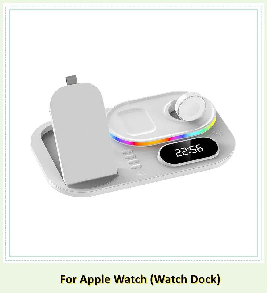 Încărcător Wireless 4 în 1 pentru iPhone și Apple Watch - Venduqo