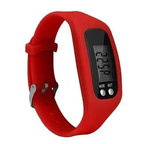 Ceas Digital Pedometer din Silicon pentru Sport - Venduqo
