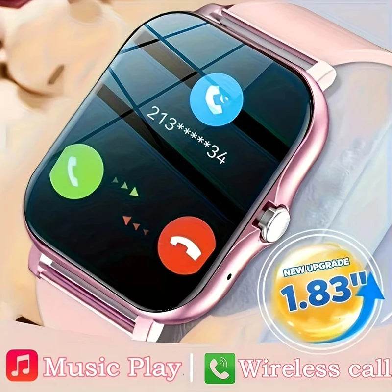 1.83'' Smart Sports Watch - Health Monitoring & Call Function