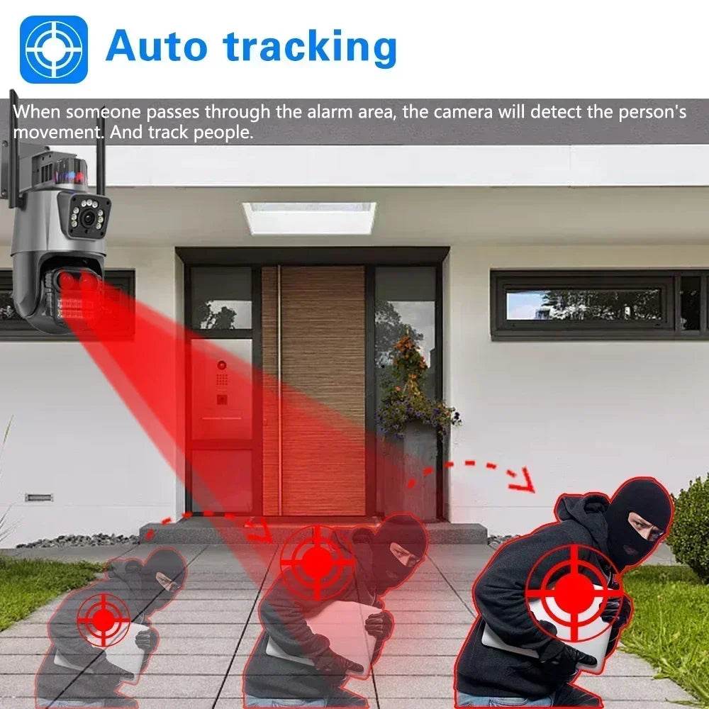 Sistem de supraveghere CCTV wireless cu 8CH 9MP Dual Lens - Venduqo