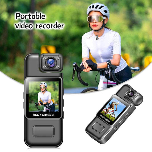 Mini Digital Sports Camera with 180° Rotating Lens