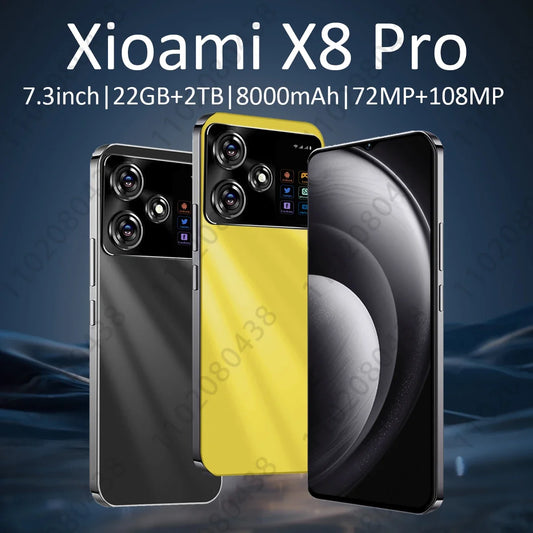X8 Pro - 7.3" Ultra HD Smartphone with 22GB RAM & 2048GB Storage