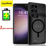 10000mAh Wireless Charging Case for Samsung Galaxy S24/S23/S22