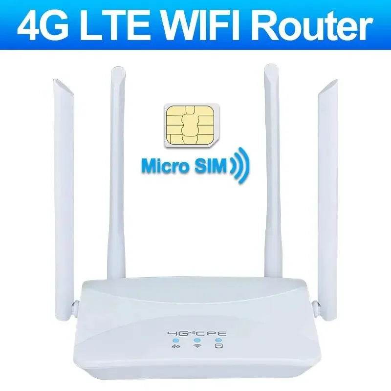 Router WiFi 4G LTE Extender Repeater 150Mbps - Venduqo