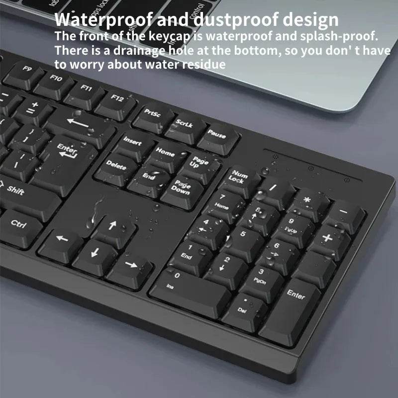 Set Wireless Tastatur și Mouse 2.4G pentru Laptop - Venduqo
