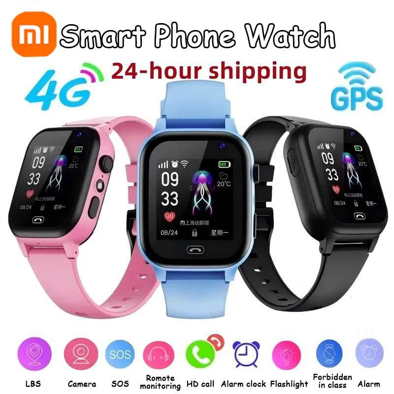 Xiaomi Kids Smartwatch 4G cu GPS SOS pentru Copii - Venduqo