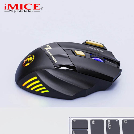 Mouse Wireless Reîncărcabil pentru Gaming Ergonomic 3200 DPI - Venduqo
