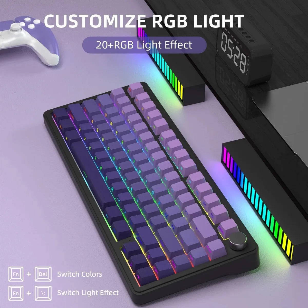 Attack Shark X85 Wireless Mechanical RGB Keyboard