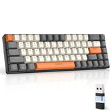 Tastatură Mecanică Wireless 60% Bluetooth Dual Mode 68-Cheie - Venduqo