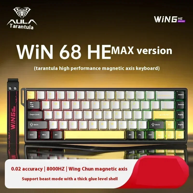 AULA Win60 Win68 HE Mechanical Gaming Keyboard with RGB