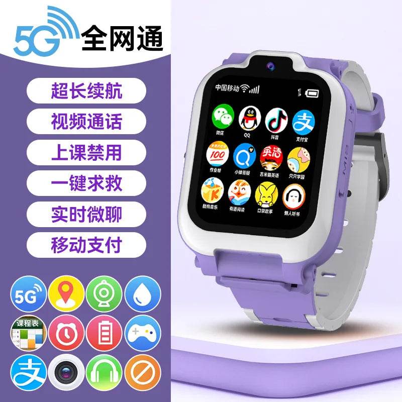 Ceas Smart pentru Copii M1 5G cu Funcții WeChat și QQ - Venduqo