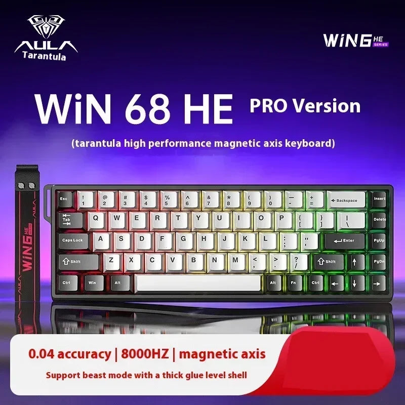 AULA Win60 Win68 HE Mechanical Gaming Keyboard with RGB