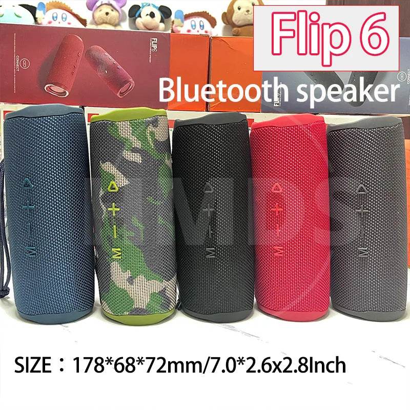 Boxă Portabilă Bluetooth Flip 6 - Sunet Puternic & Waterproof - Venduqo
