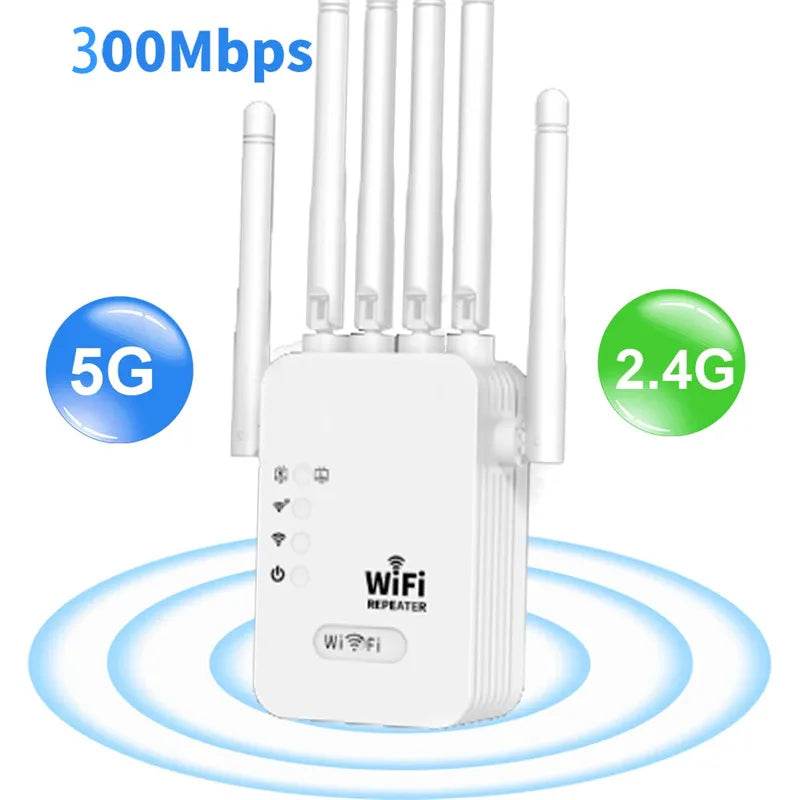 Repetitor WiFi Dual Band 1200Mbps pentru Acasă - Venduqo