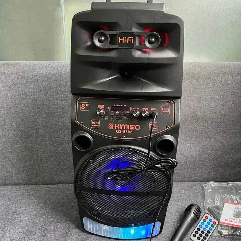 Box Portabil Audio Bluetooth 2000W cu Subwoofer și Microfon - Venduqo