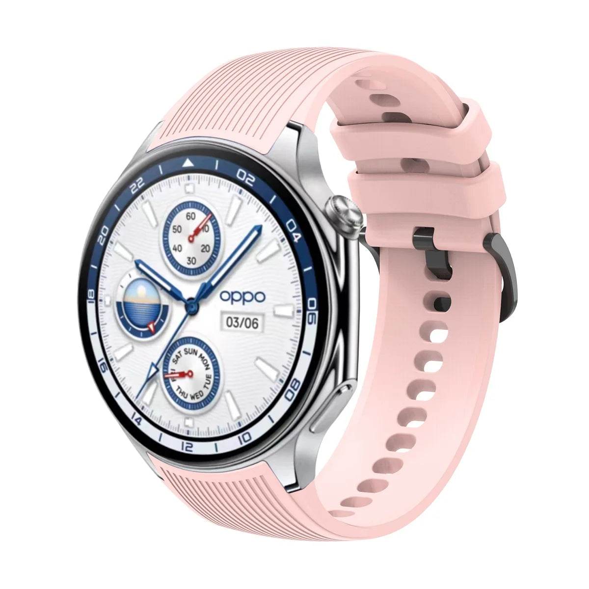 Brățară de Înlocuire pentru Oppo Watch X - Bandă din Silicon - Venduqo